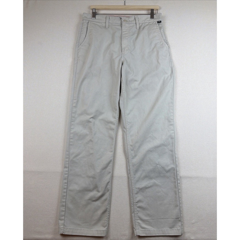 Vans Authentic Chino Loose Fit Casual Pants Mens 30x31* Khaki Skate Streetwear
